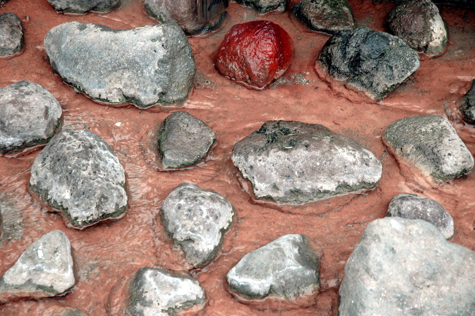 about your heart being punched and a heavy stone in your stomach