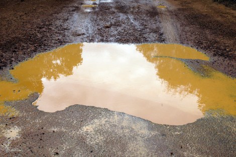 the PUDDLE is my ROAD is my SKY 