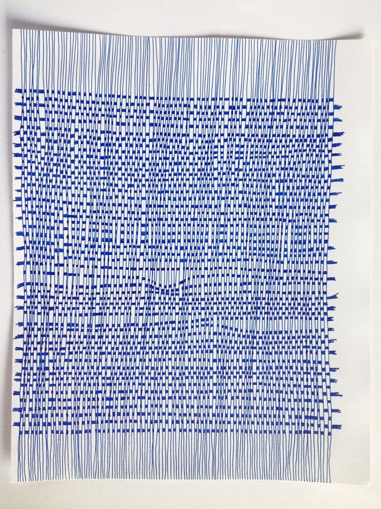 I am weaving my own pattern nowadays