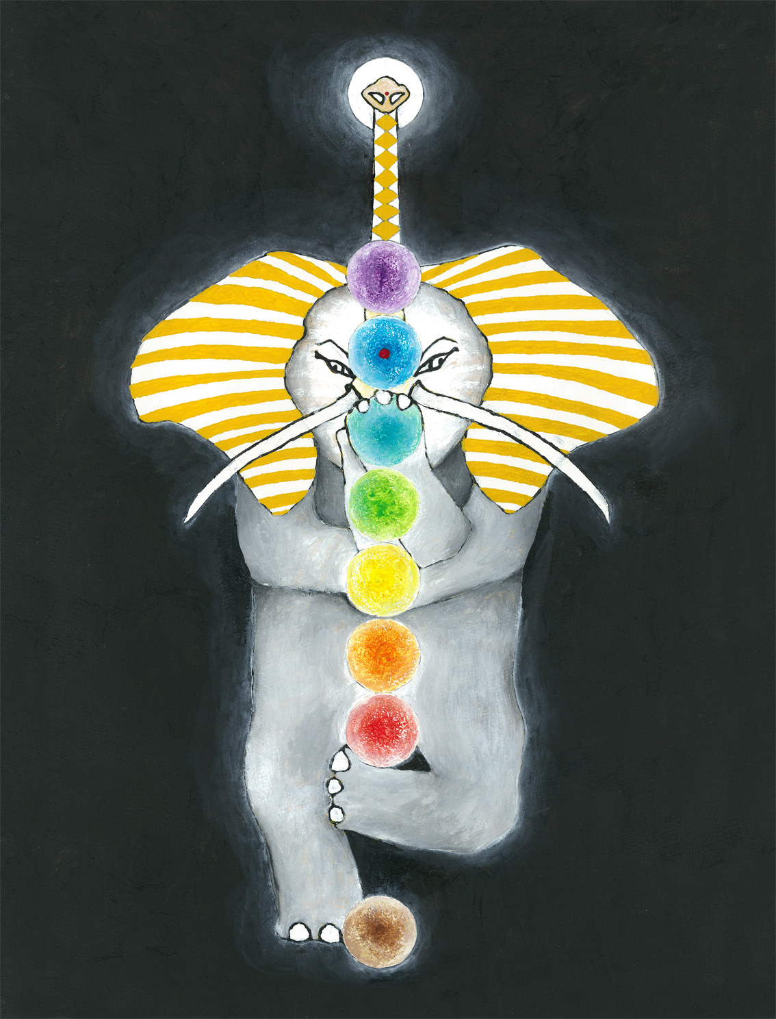 standingfeatherintreepose