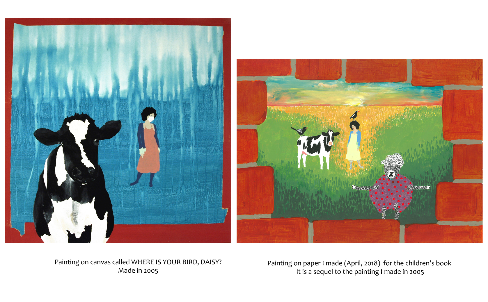 Where is your bird, Daisy & sequel